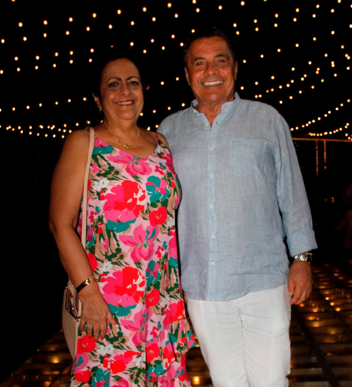 Carlos Salcedo y Lucy Pereira.