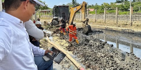 Avanza intervención de la calle 20 de Julio en el corregimiento de Santa Ana