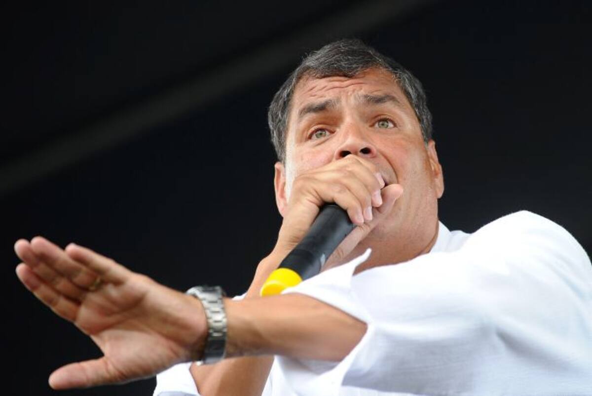 Rafael Correa, presidente de Ecuador. AFP RODRIGO BUENDIA