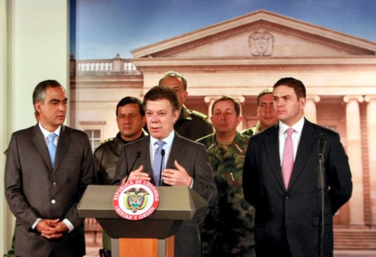 Comenzó proceso de empalme entre Rodrigo Rivera y Juan Carlos Pinzón. PRENSA PRESIDENCIA
