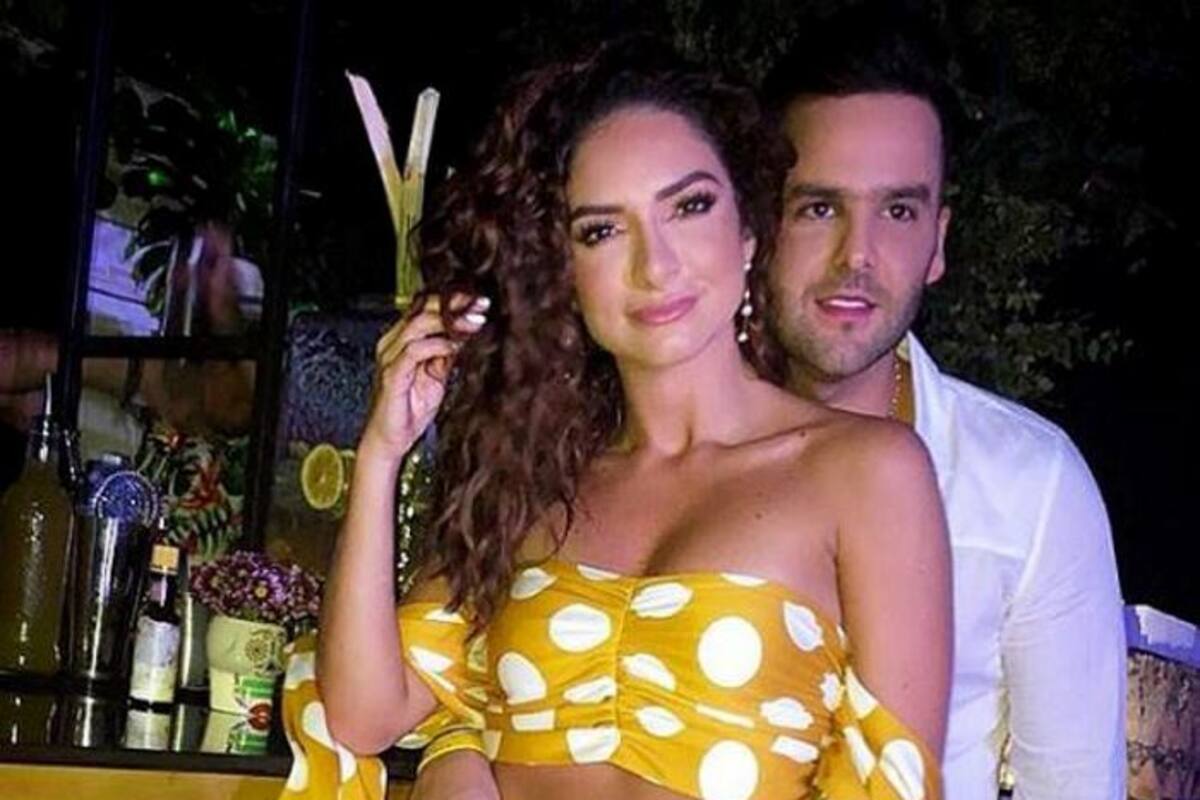 Video: Kimberly Reyes evita pelea de su esposo durante concierto en Barranquilla
