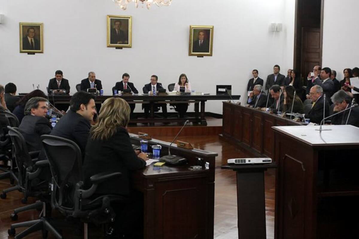Comisiones legislativas. COLPRENSA
