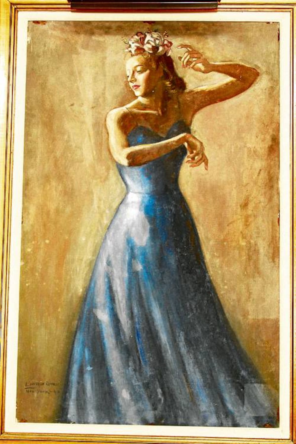 Grau pintó a Judith Porto a sus 15 años.