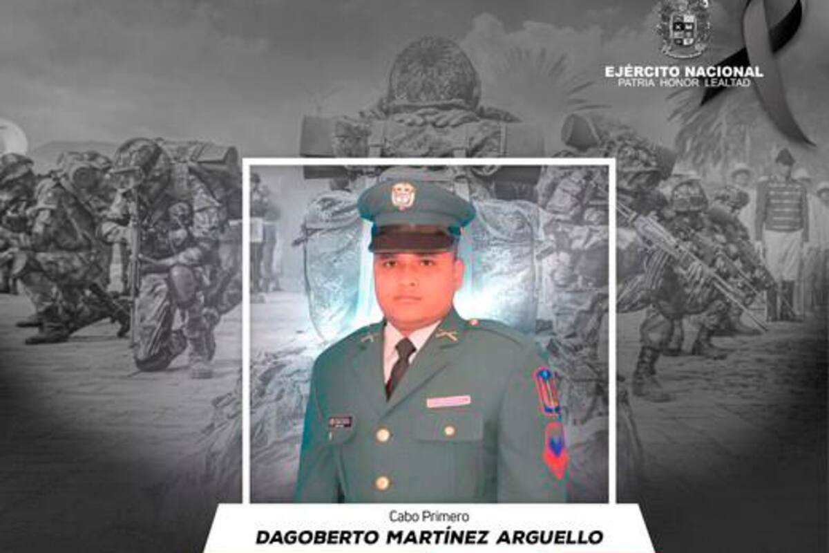 Muere tercer militar tras ataque armado en zona rural de Tierralta, Córdoba