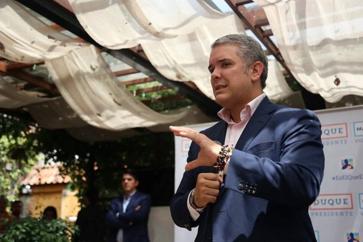 Iván Duque, presidente electo de Colombia. Colprensa