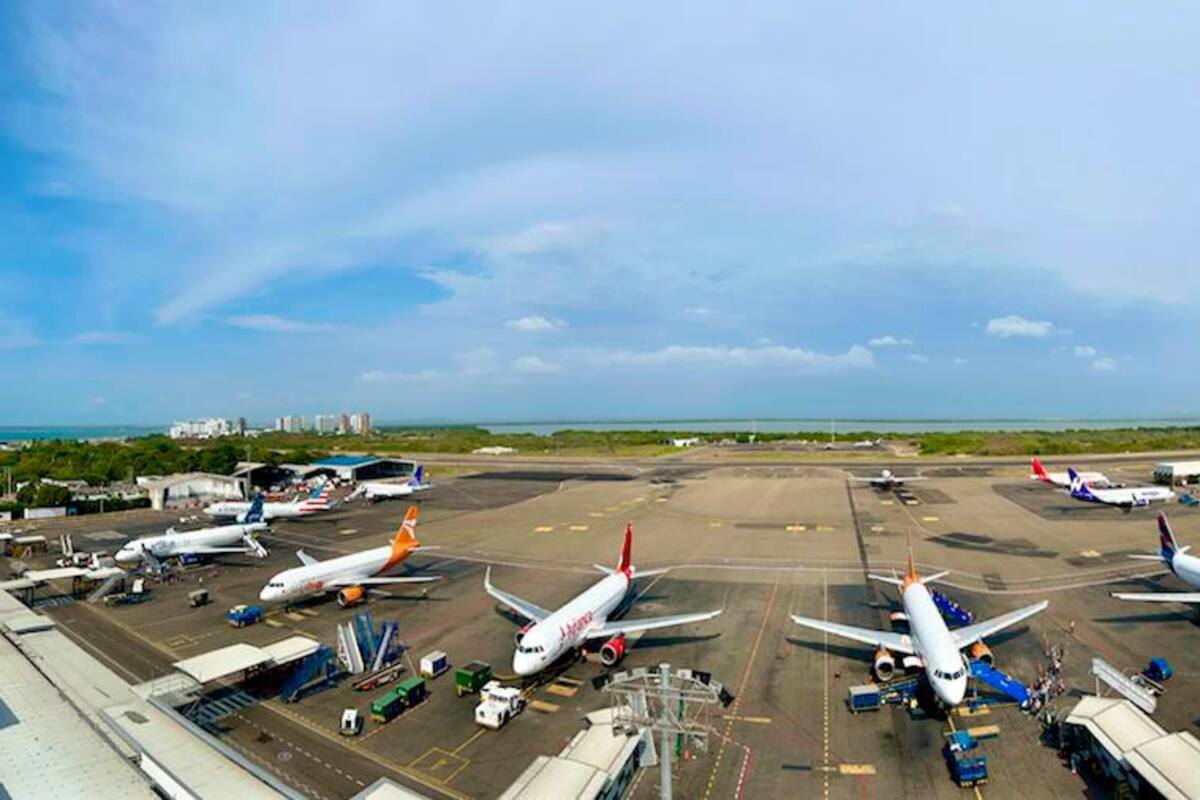 Efecto Viva y Ultra Air impacta en indicadores del aeropuerto de Cartagena