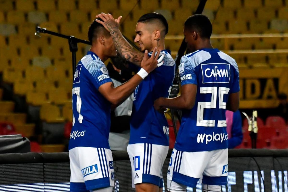 Ayron del Valle anotó en el clásico Millonarios vs. Nacional