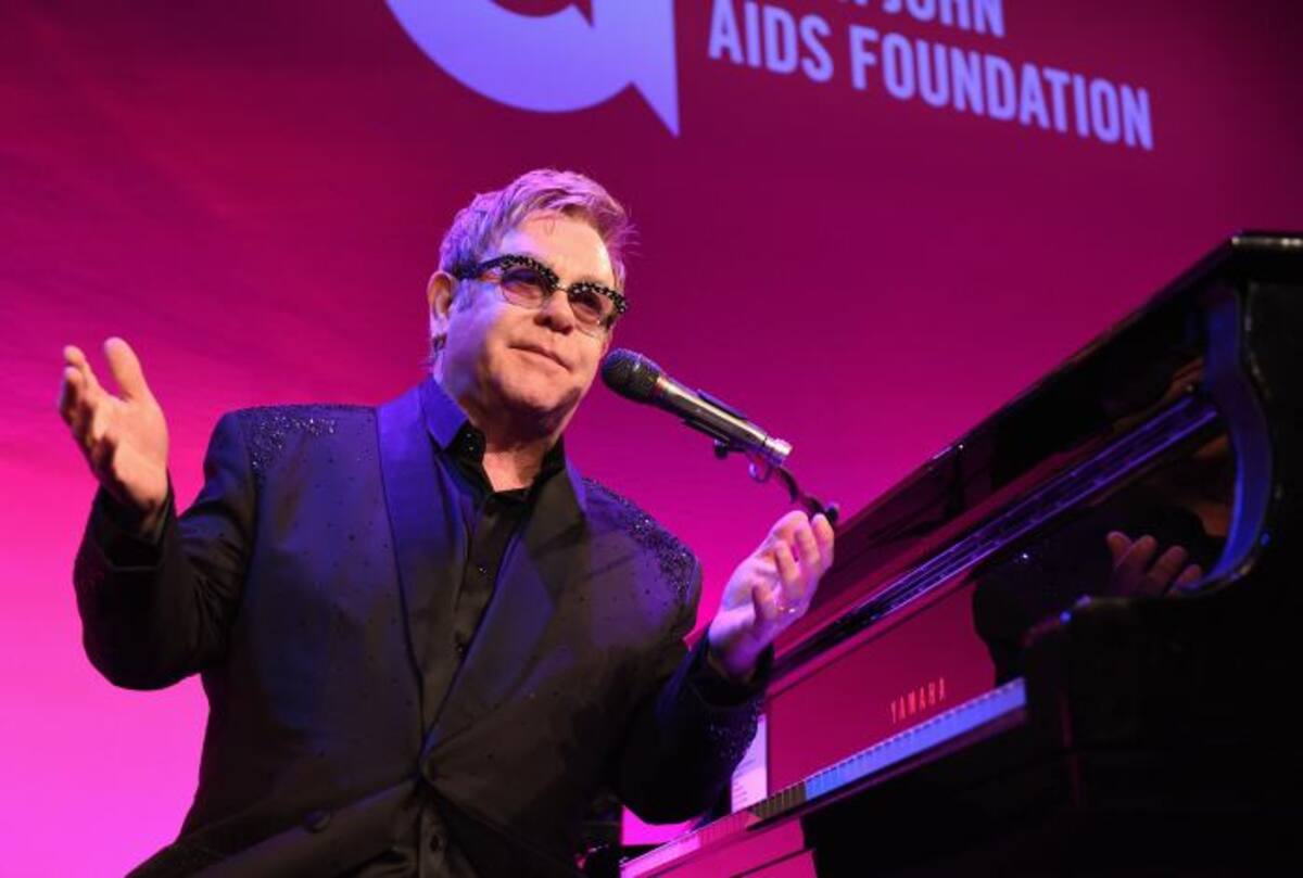 Elton John. AFP Larry Busacca