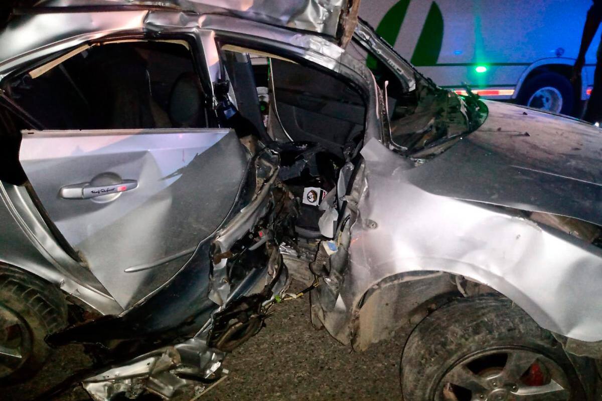 Video del terrible accidente en Mamonal: Mujer murió aprisionada en un auto