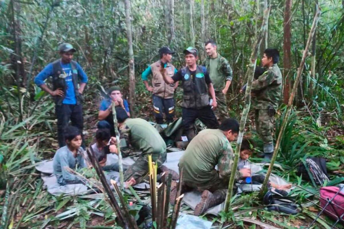 Ella es Lesly, la heroína de 13 años que salvó a sus 3 hermanos en la selva