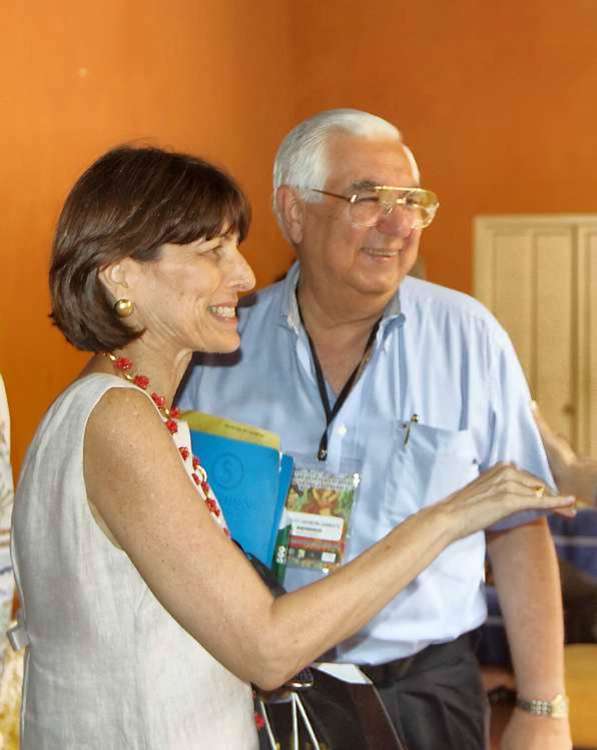Diana Gedeón y Rodolfo Gedeón.