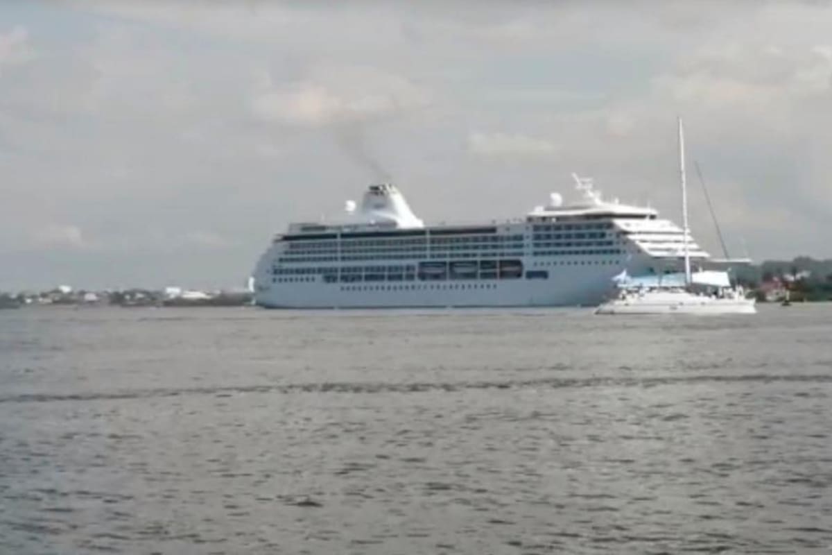 Zarpó de Cartagena crucero con siete contagiados por COVID