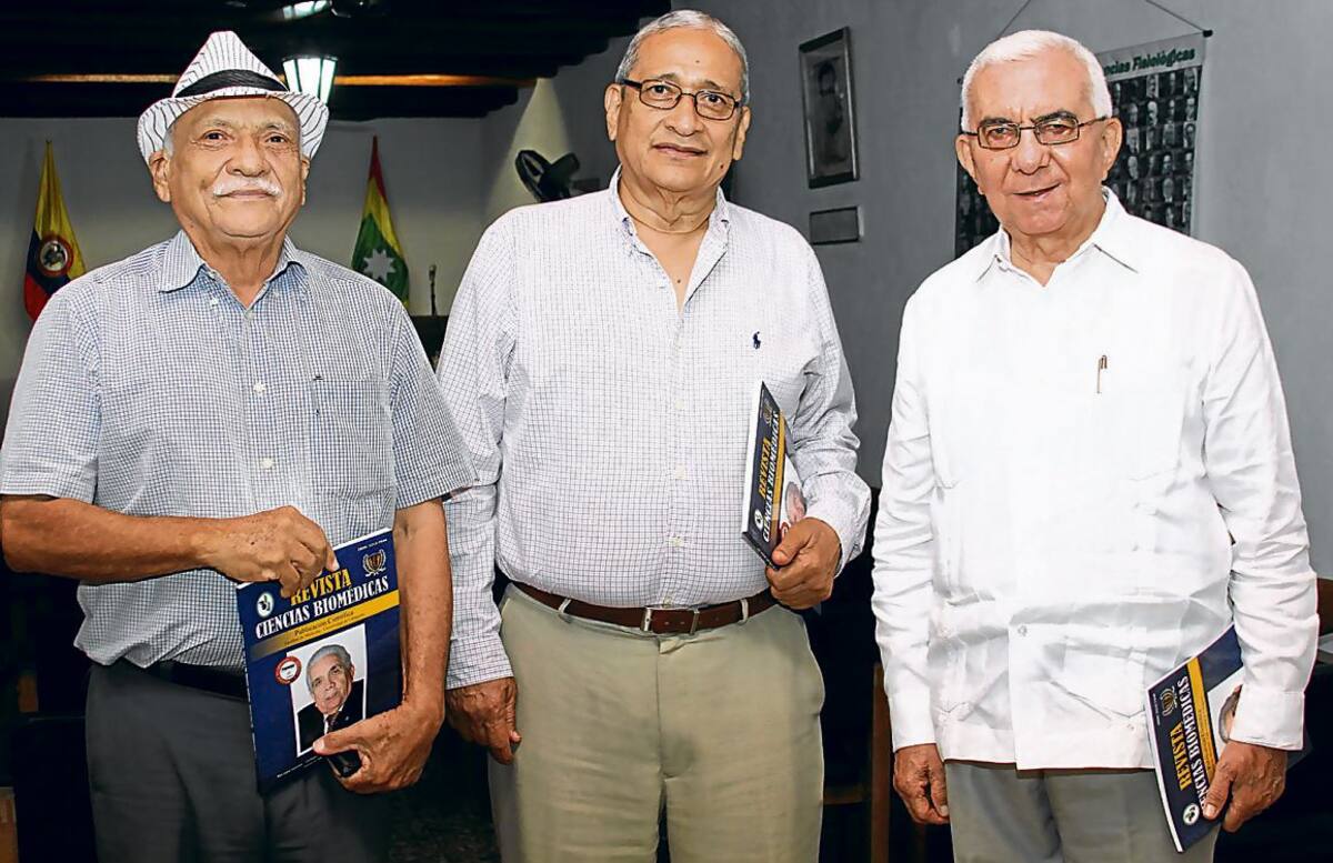 Argemiro Bermúdez, Narciso Castro y Rafael Ballestas.