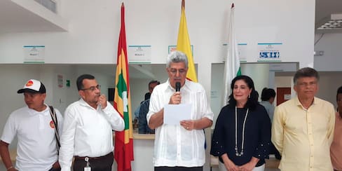 Nabil Báladi inscribió su candidatura a la Alcaldía ante la Registraduría