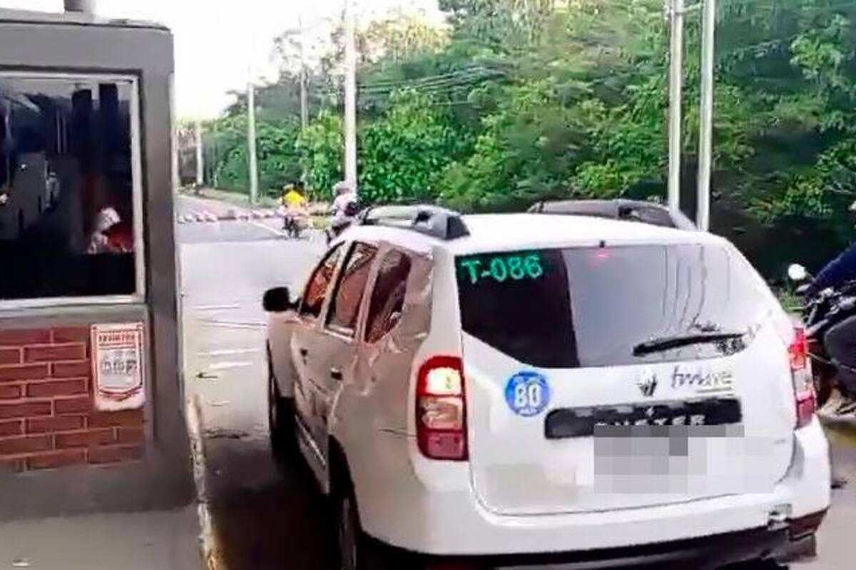 Video: Así amanece el peaje de Turbaco, conductores se niegan a pagar