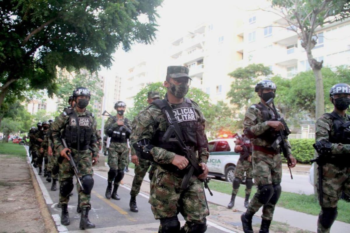 Dirección Nacional de la Policía ordena tomas masivas en Barranquilla