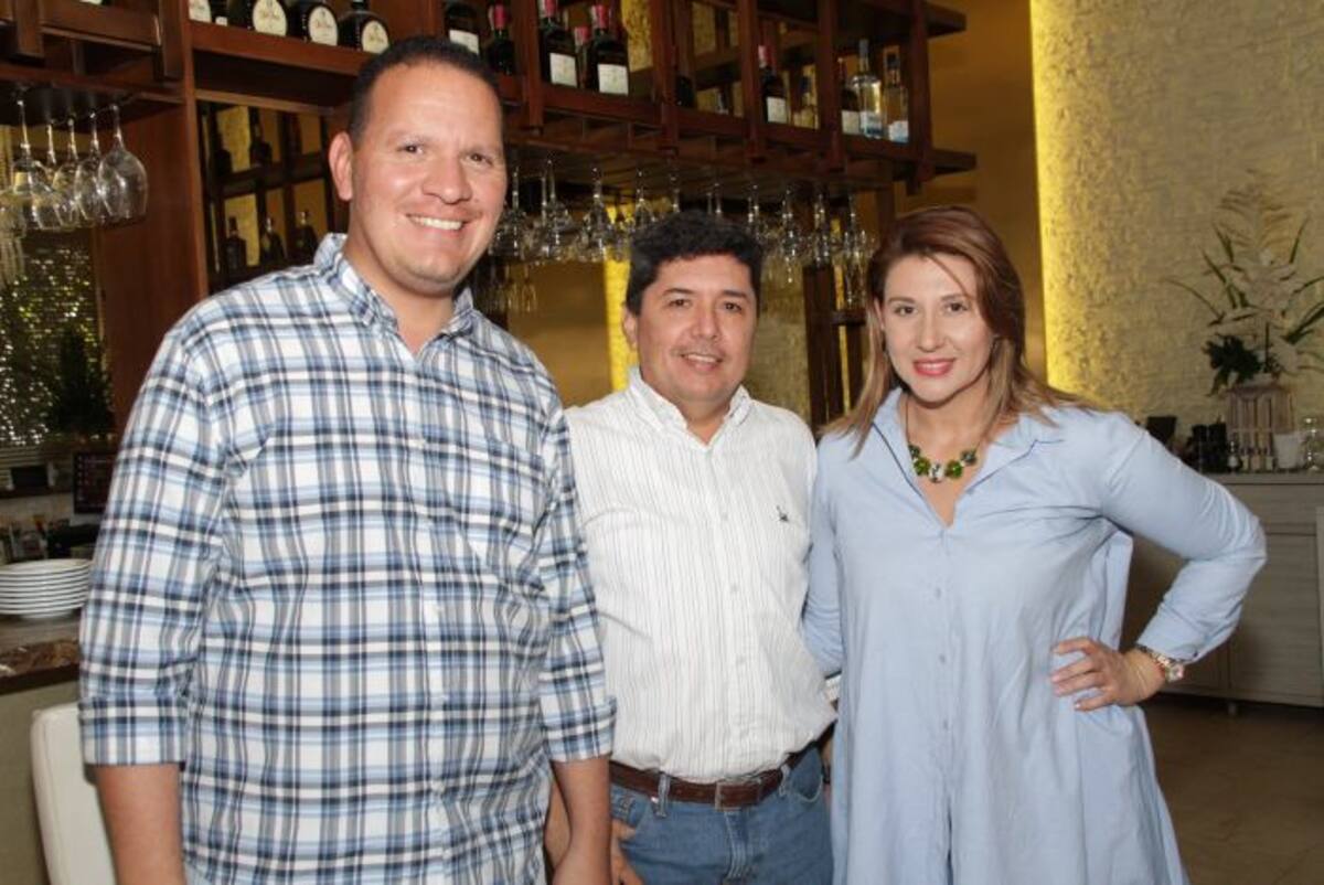 Erix Montoya, César Alandete e Ivonne Salamanca. Luis Aparicio-El Universal