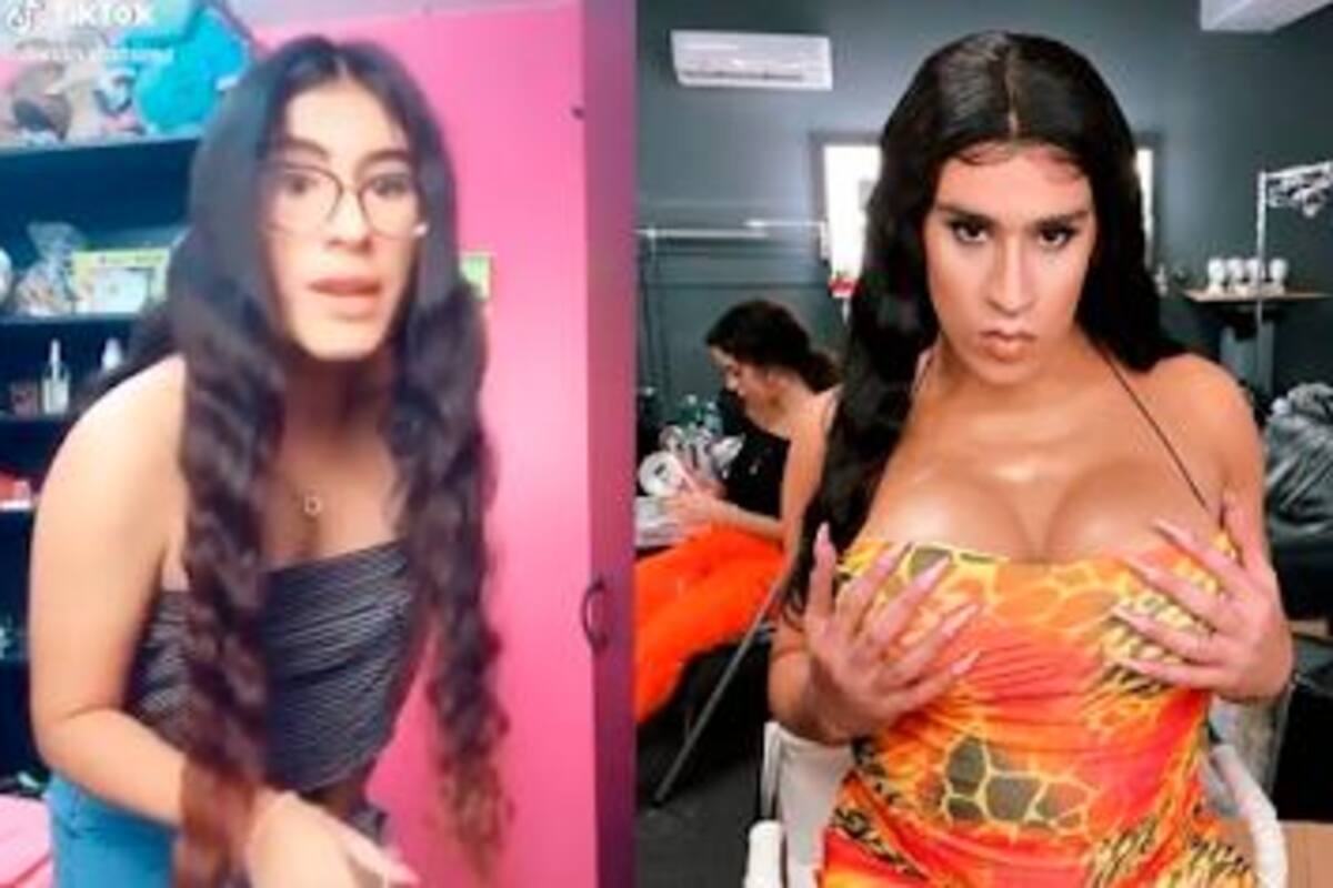 La peruana que es viral por su parecido con Bad Bunny, versión femenina
