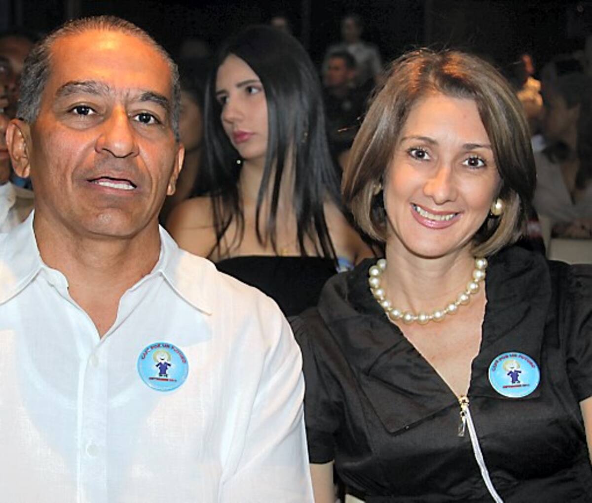 Oscar Sierra y María Carlota Gutiérrez de Piñerez.