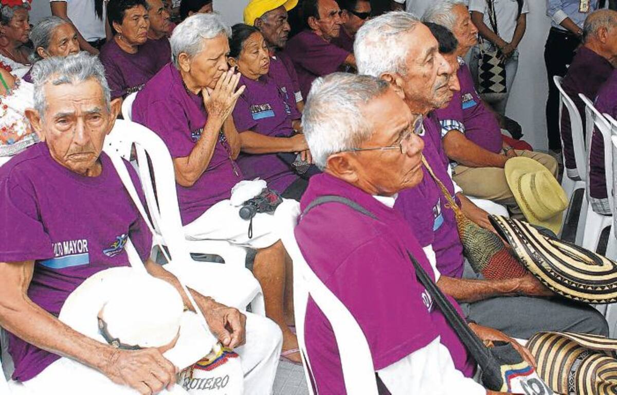 Muchos abuelitos en el departamento de Sucre son olvidados por sus propios familiares y abandonados a su suerte. Archivo