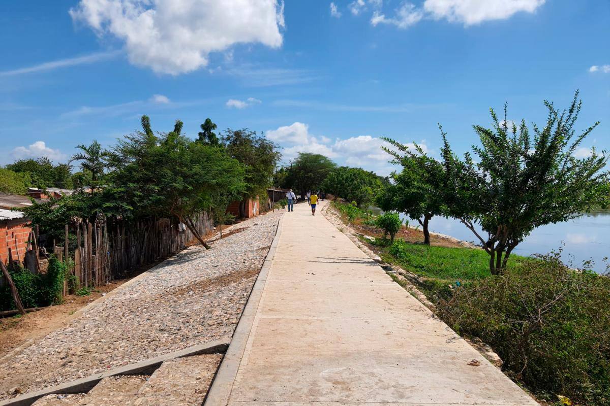 Finalizan obras de mitigación de inundaciones en el canal del Dique