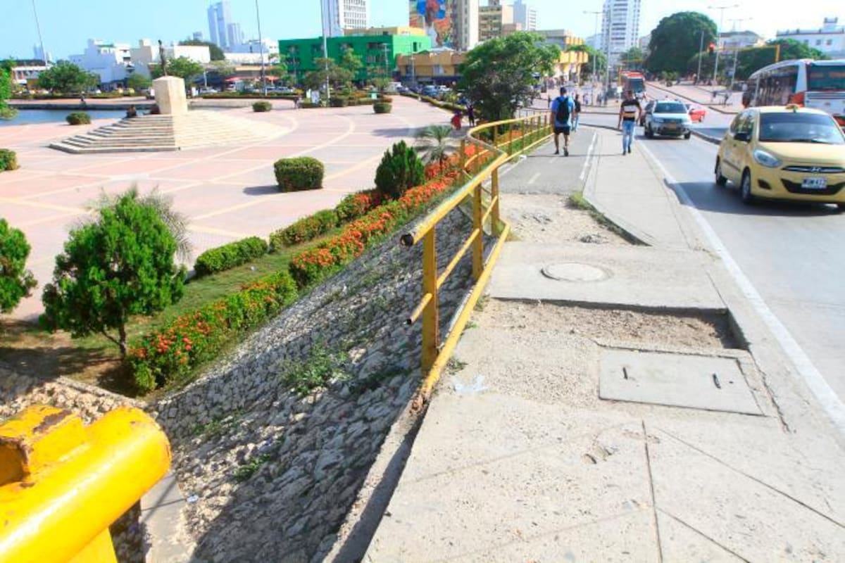 Distrito se pondrá al día con reparación de puentes en Cartagena
