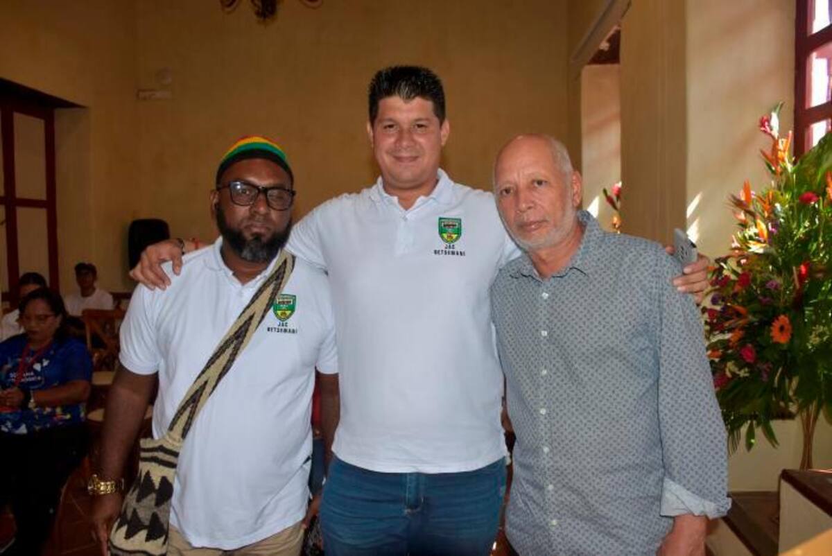 Davinson Gaviria, Marcos Vargas y Florencio Ferrer.