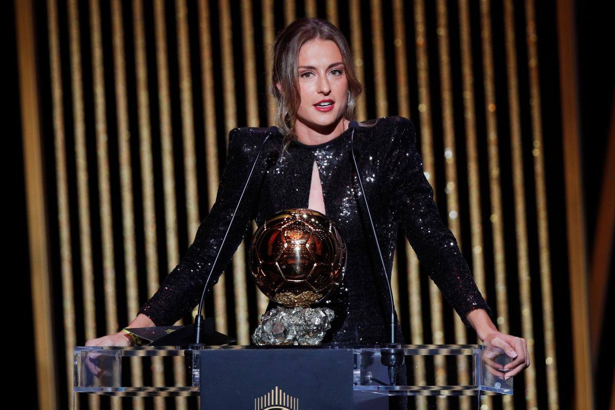 Española Alexia Putellas ganó el Balón de Oro femenino