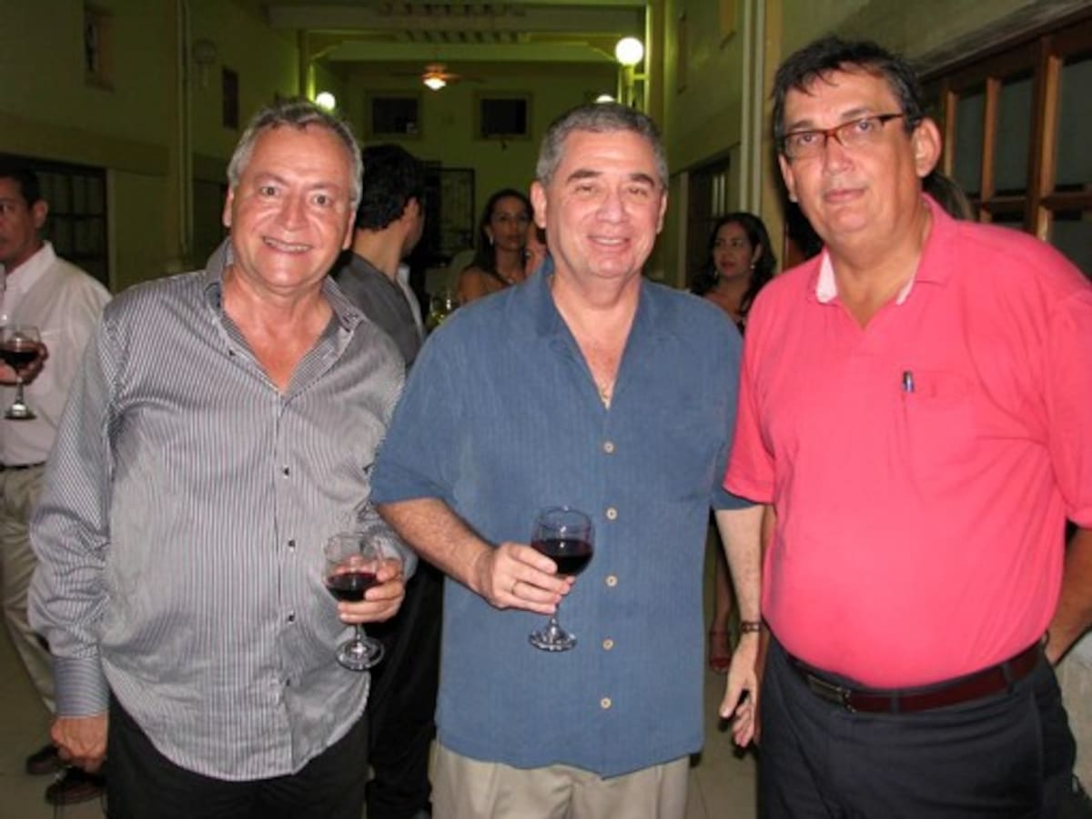 Rafael Martínez, Arturo Cepeda y Alfonso Cabrera.
