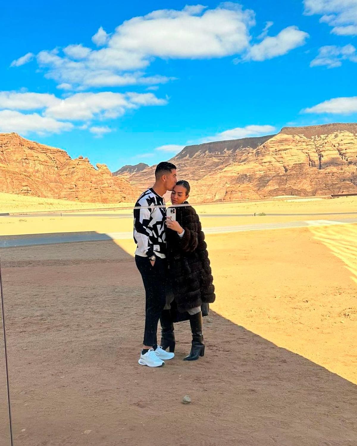 Cristiano Ronaldo y Georgina Rodríguez.