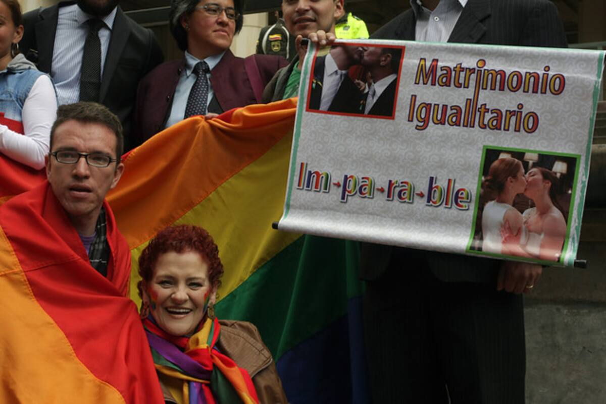 24 países han legalizado el matrimonio igualitario, la mayoría de ellos en Europa. COLPRENSA