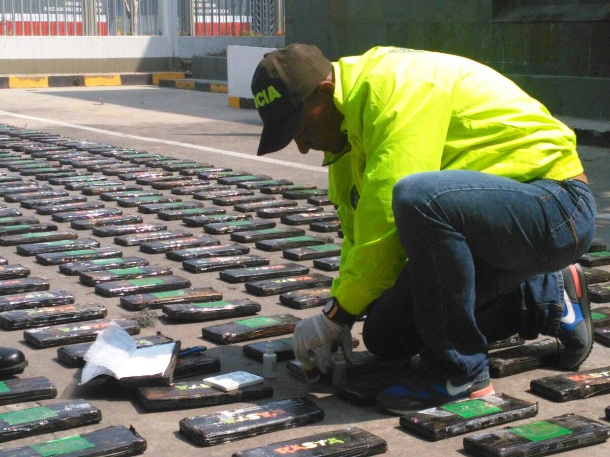 En lo que va corrido del año,la Policía ha incautado 39.2 toneladas de droga en Colombia, según cifras entregadas por la Policía. CORTESÍA