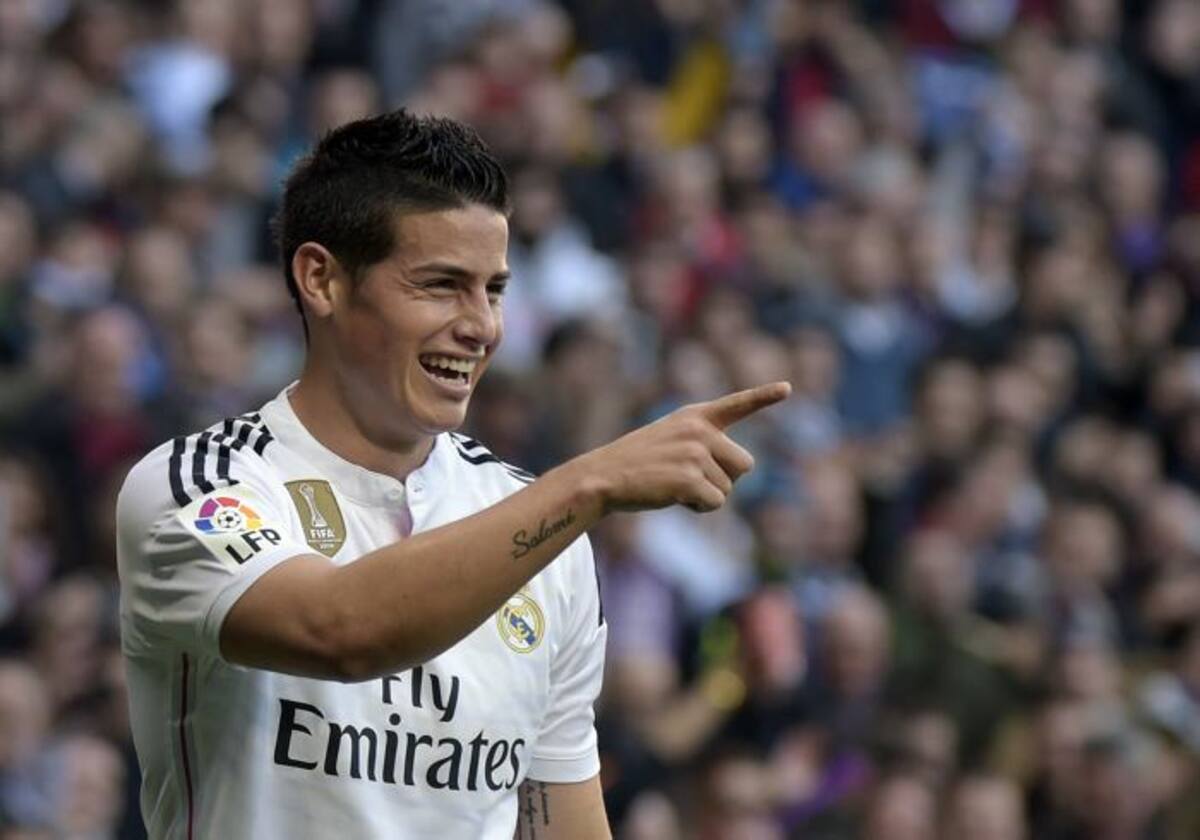 James Rodríguez. AFP GERARD JULIEN