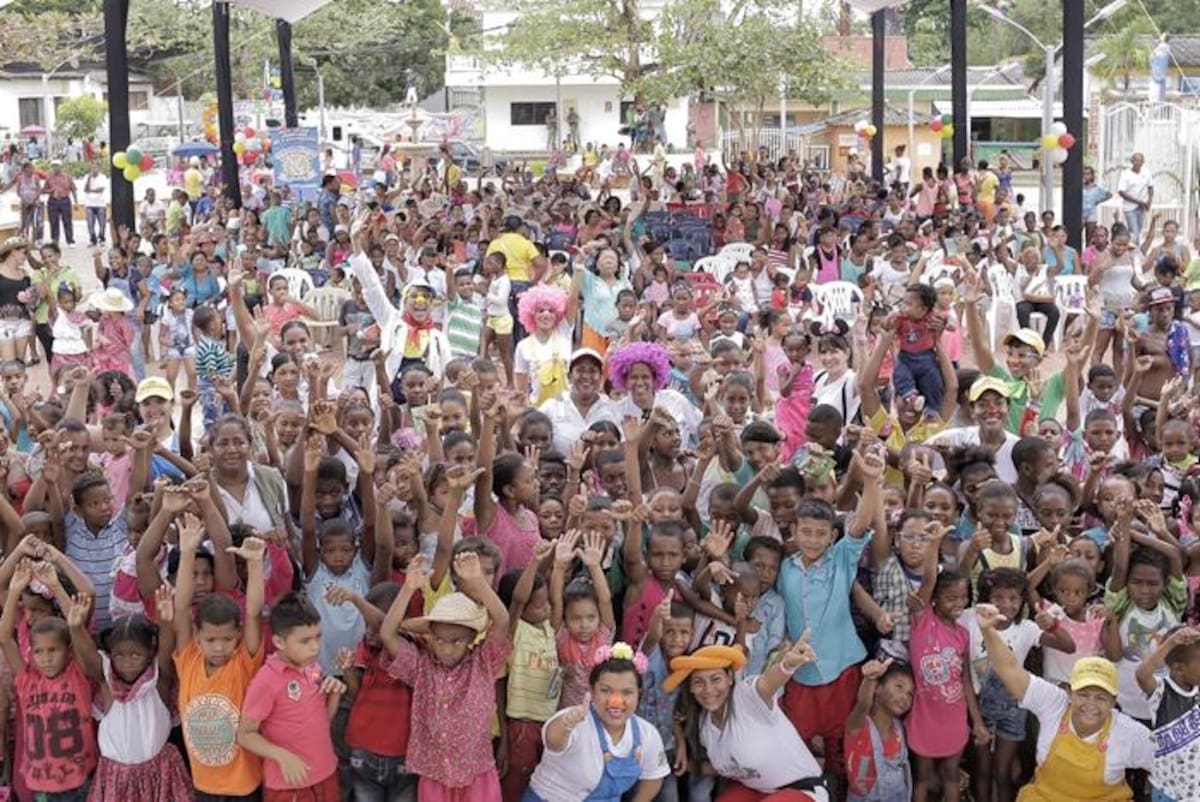 La Caravana de la Alegría en los municipios de Bolívar. CORTESÍA.