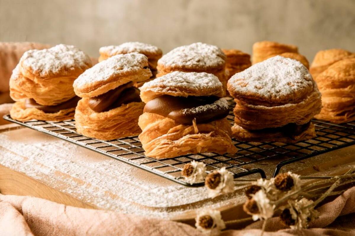 Receta de alfajores de milhojas