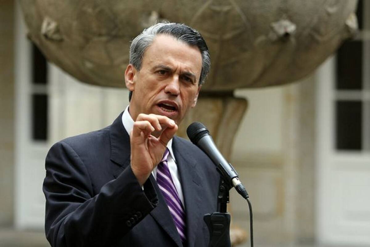 Rubén Darío Lizarralde, ministro de Agricultura.