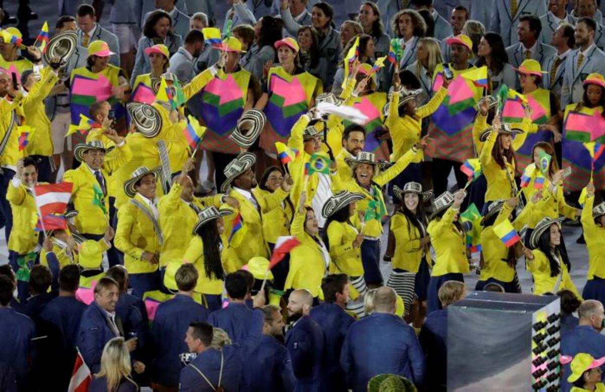 Delegación Colombiana. AFP y AP