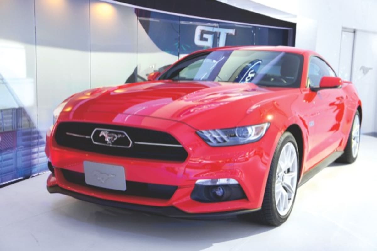 Mustang de los años 50.