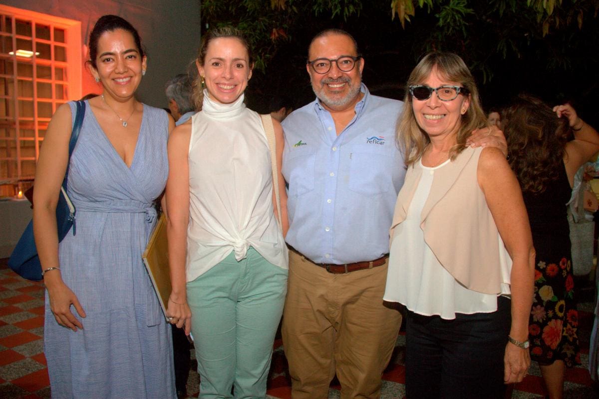 Érika Martínez, Yanina Guerrero, Alfonso Núñez y Roxana Segovia.//Foto: Luis Eduardo Herrán - El Universal