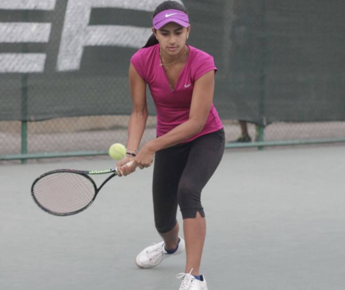 Nicole Gómez se enfocará este año a jugar torneos en el exterior y fortalecer su estado físico. Nayib Gaviria-El Universal