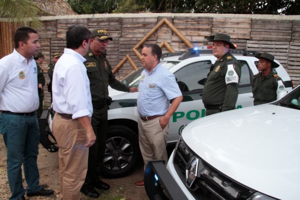 Tres vehículos hacen parte del CAI, dos de ellos rondarán por los sectores para verificar el cumplimiento de las normas ambientales. Zenia Valdelamar