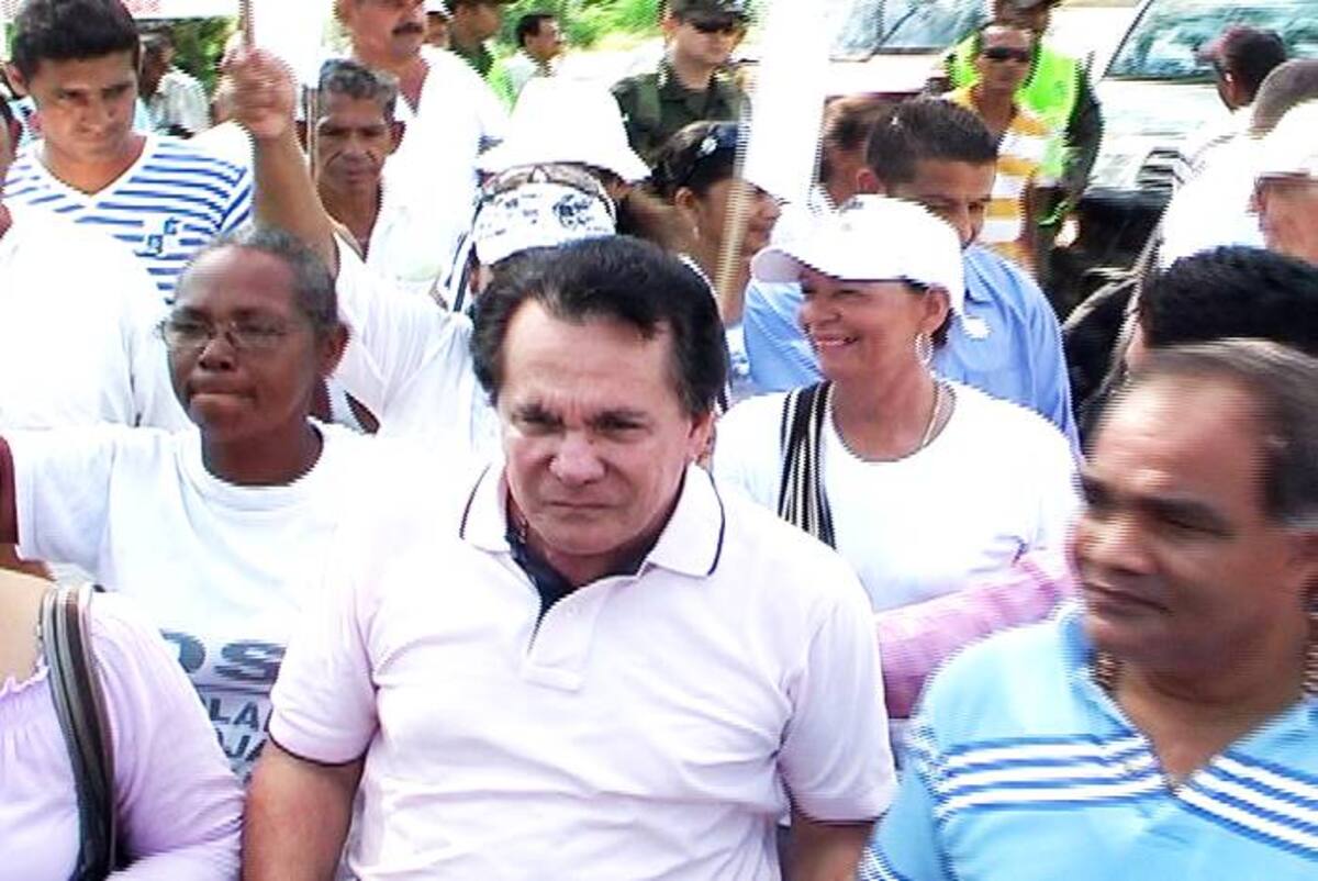 José Orlando Rojas, alcalde de Mompox, recibió el respaldo de sus electores. Cortesía