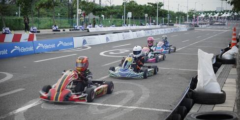 Se llevó a cabo la primera jornada del Gran Premio del Caribe de Karts