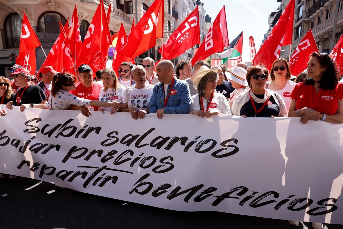 Galería: así han sido las marchas por el Día del Trabajador en el mundo