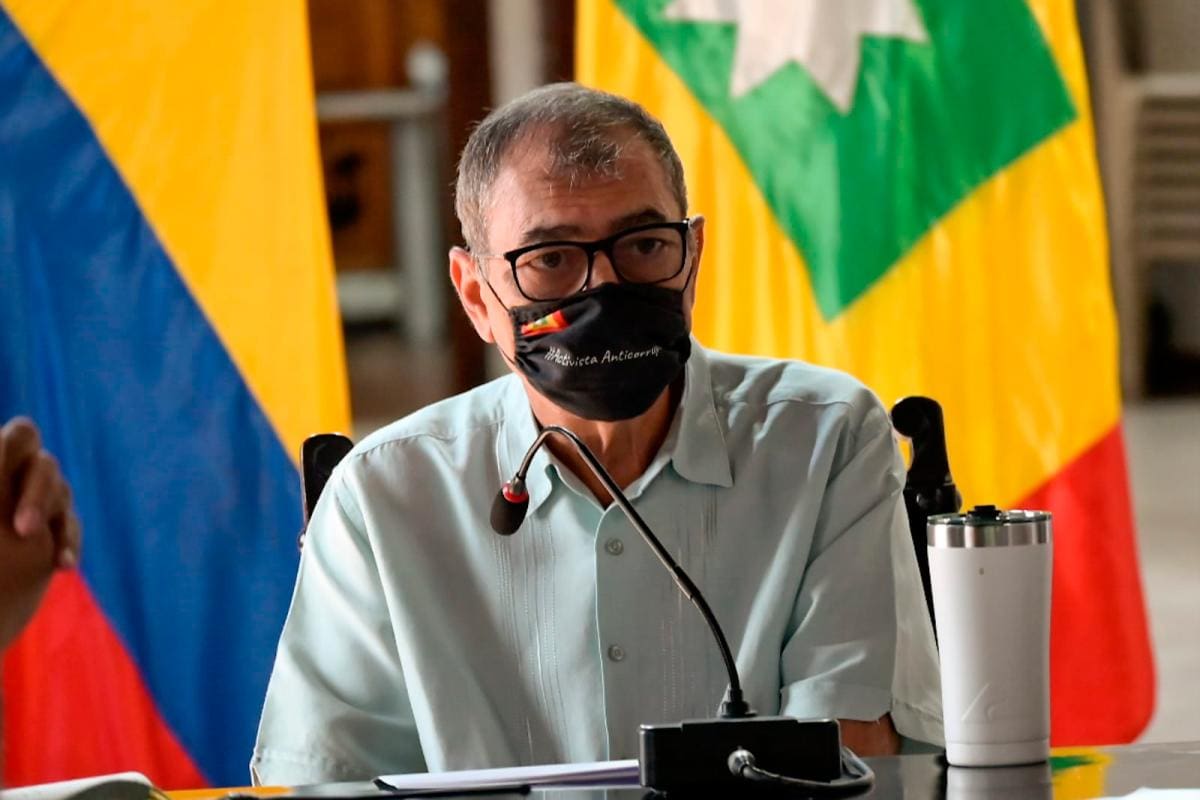 William Dau Chamat, alcalde de Cartagena. // Cortesía