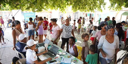 Habitantes de Bocachica recibieron jornada especializada en salud