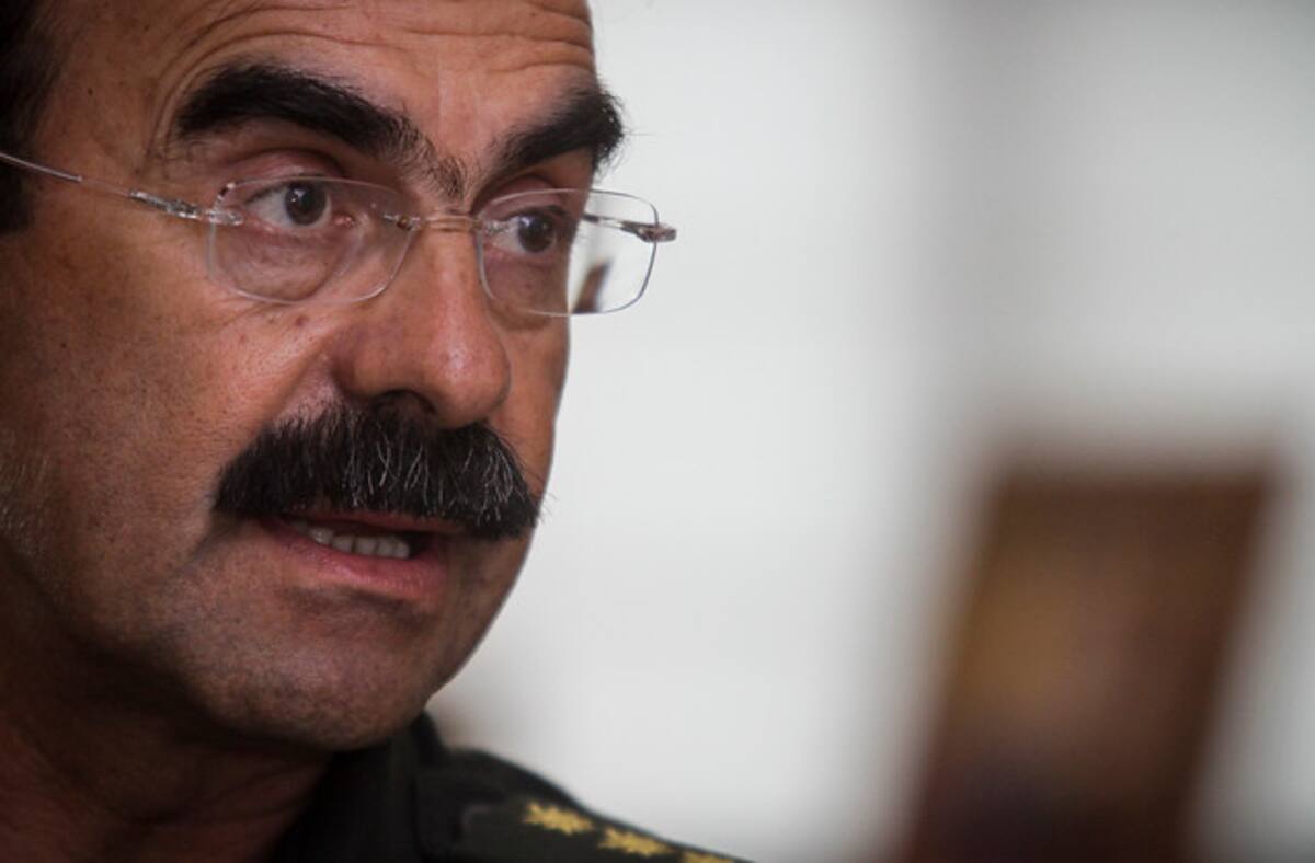 General Rodolfo Palomino, director de la Policía Nacional. COLPRENSA