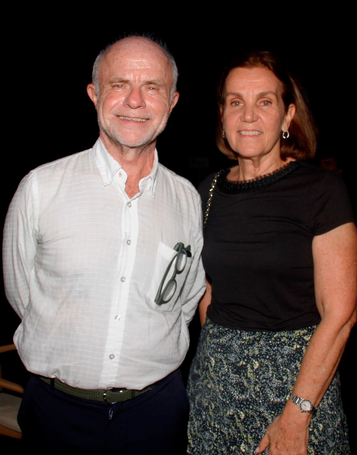 Rémi Berthelemot, Embajador de Francia, y Gabriela Londoño.