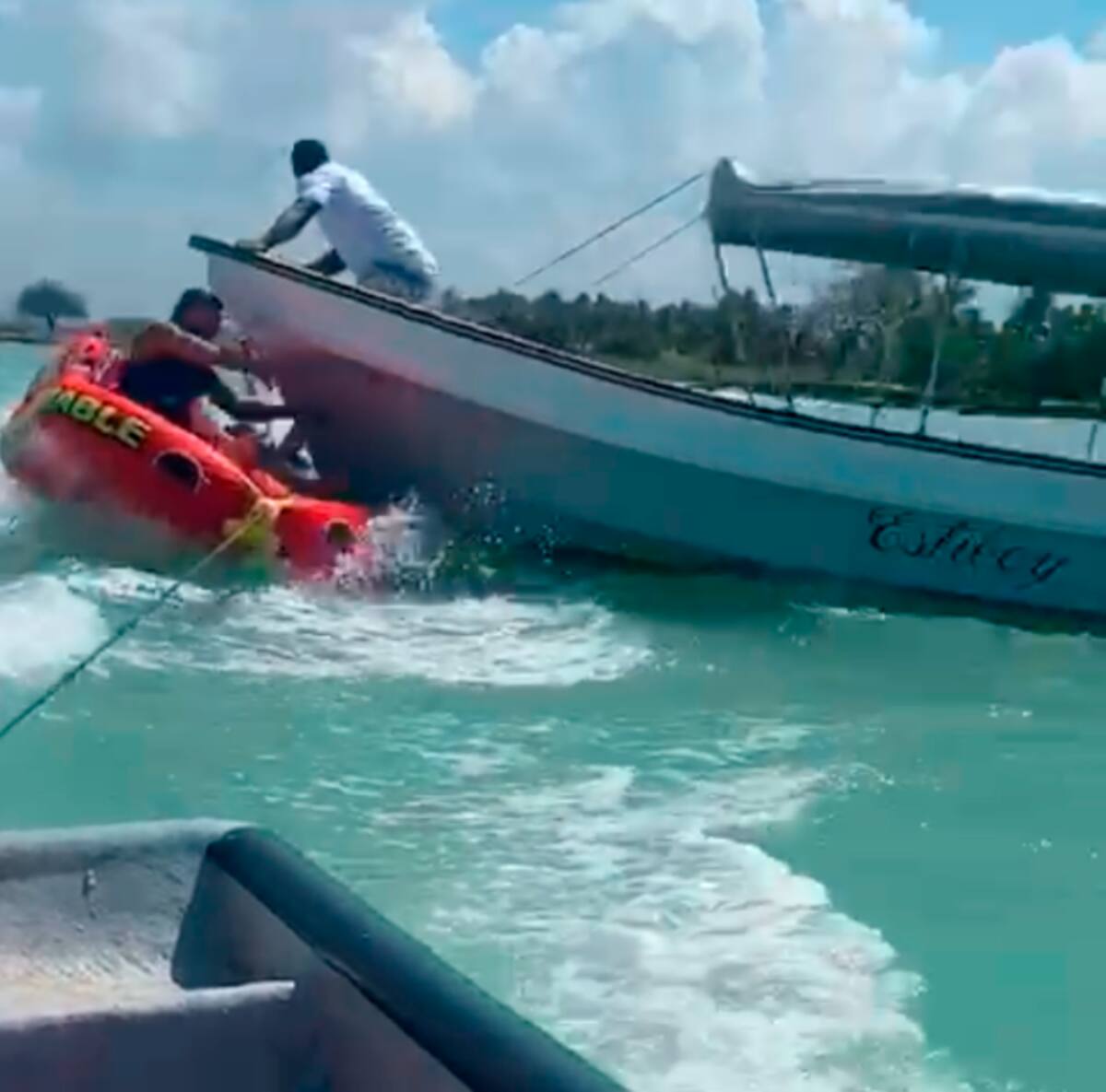 Accidente sucedido el 7 de enero en Isla de Barú.