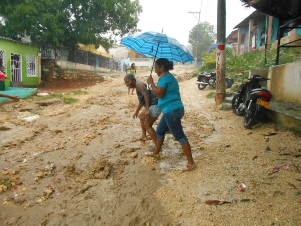 Con las recientes lluvias, las condiciones de la calle Cachenche han empeorado. Atilano Meza Mouthon-El Universal